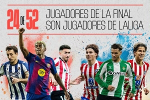 特巴斯：西甲统治了世界杯！决赛52名球员有24人来自西甲联赛
